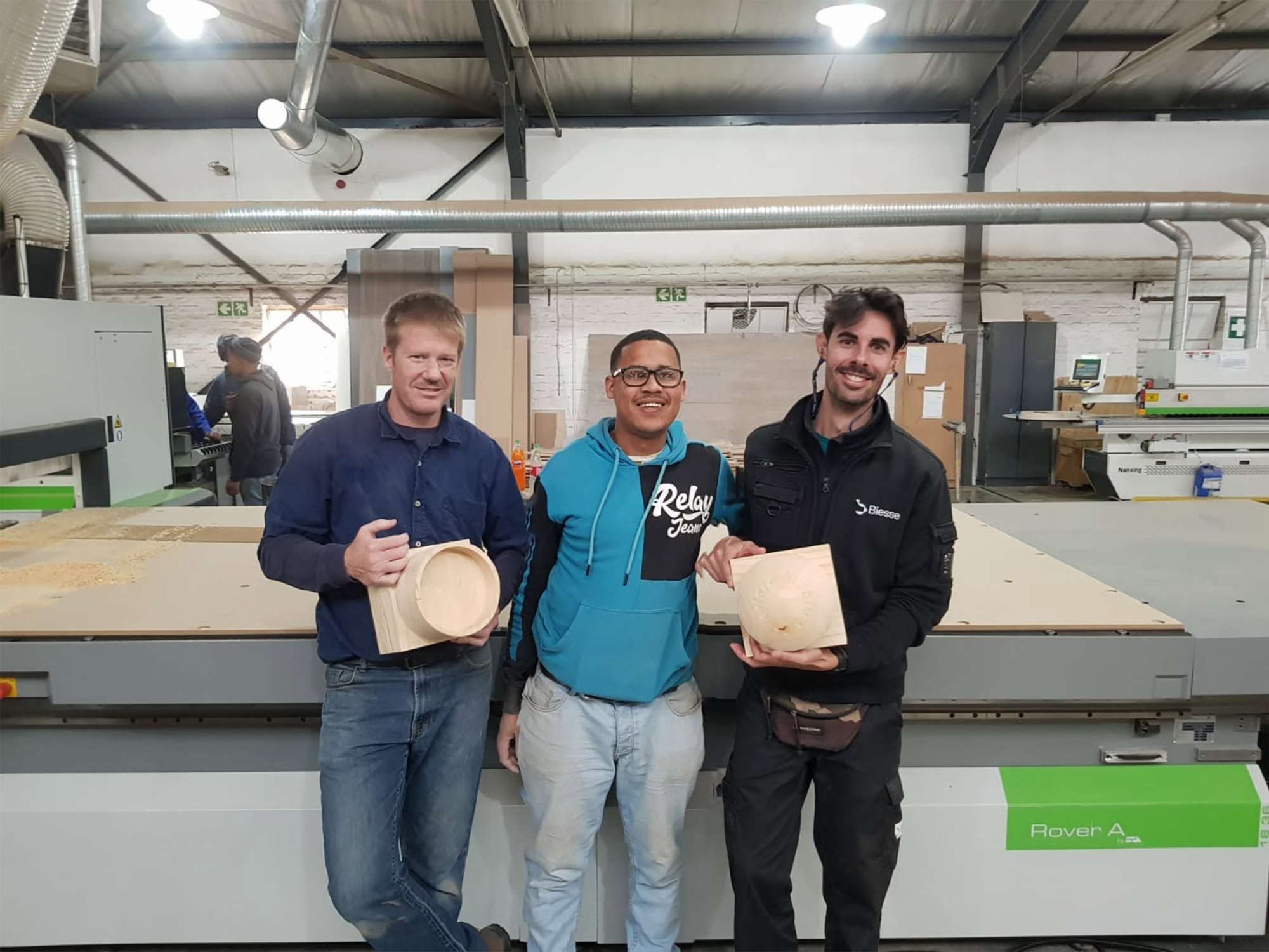 PrimeAxis Machinery woodworking production facility