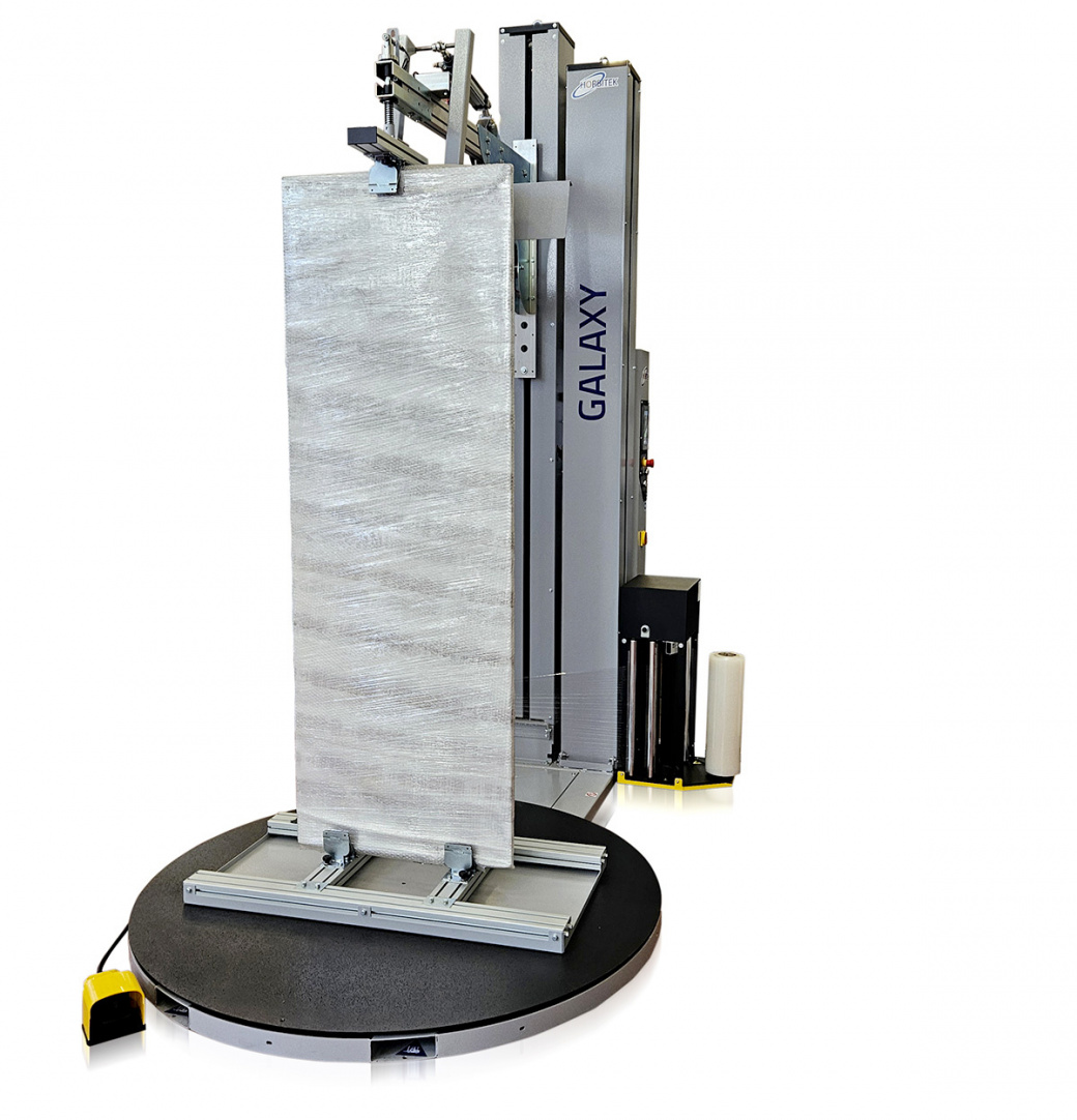 GALAXY-DOOR door and window wrapping machine